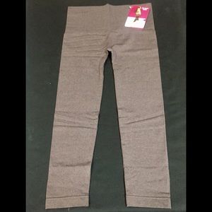 NWT Slim Me High Waisted Legging Brown Heather.